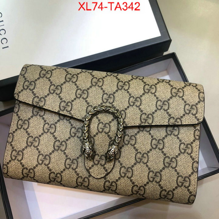 Gucci Bags(4A)-Wallet-,ID:TA342,$: 74USD
