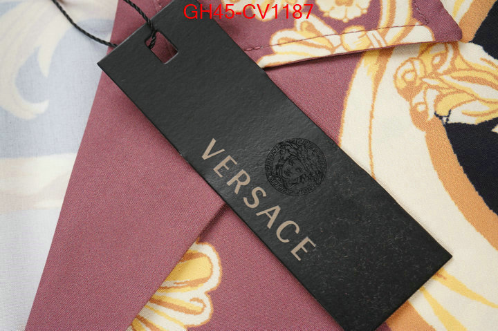 Clothing-Versace,wholesale , ID: CV1187,$: 45USD