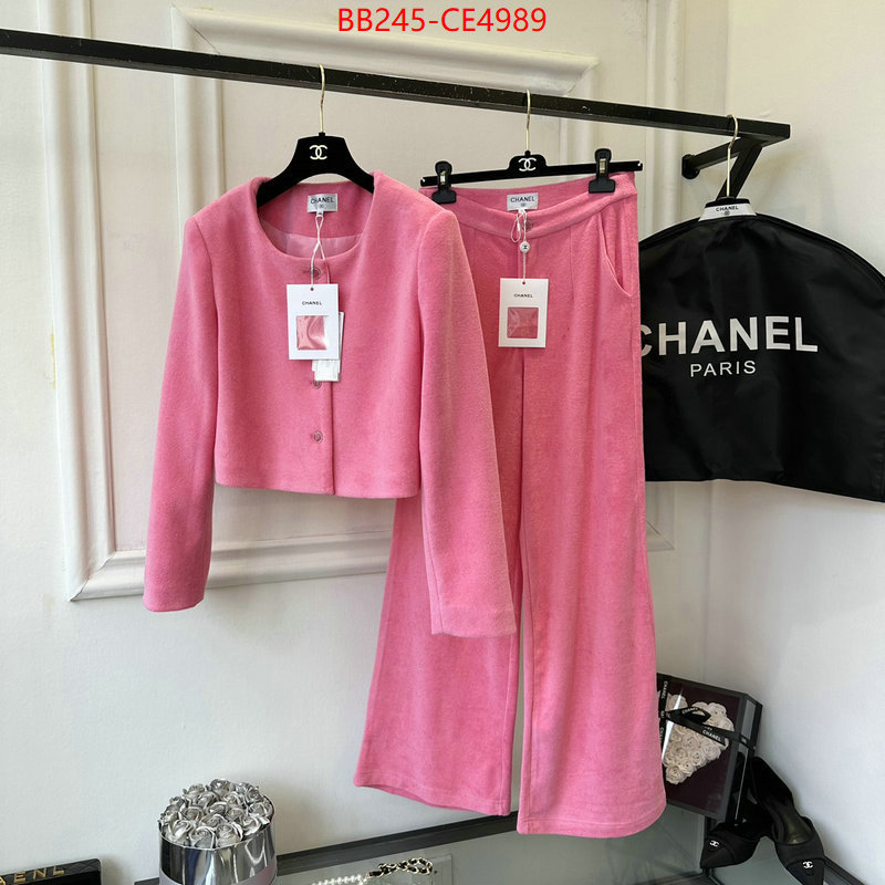 Clothing-Chanel,perfect replica , ID: CE4989,$: 245USD