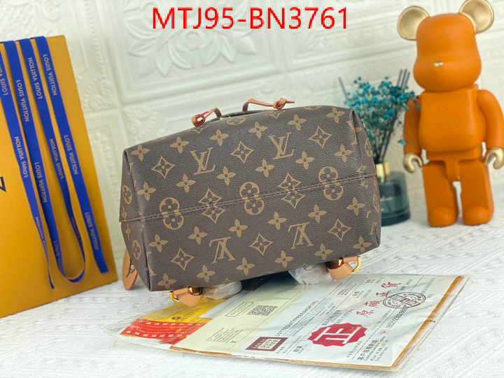 LV Bags(4A)-Backpack-,what's the best place to buy replica ,ID: BN3761,$: 95USD