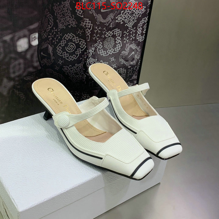 Women Shoes-Dior,2023 replica , ID: SO2248,$: 115USD