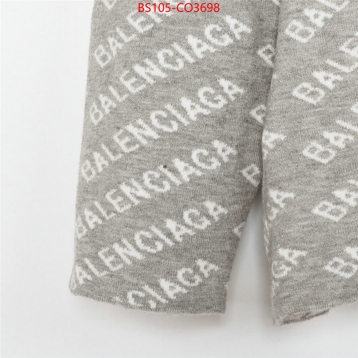 Clothing-Balenciaga,7 star quality designer replica , ID: CO3698,$: 105USD