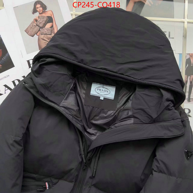 Down jacket Women-Prada,same as original , ID: CO418,$: 245USD