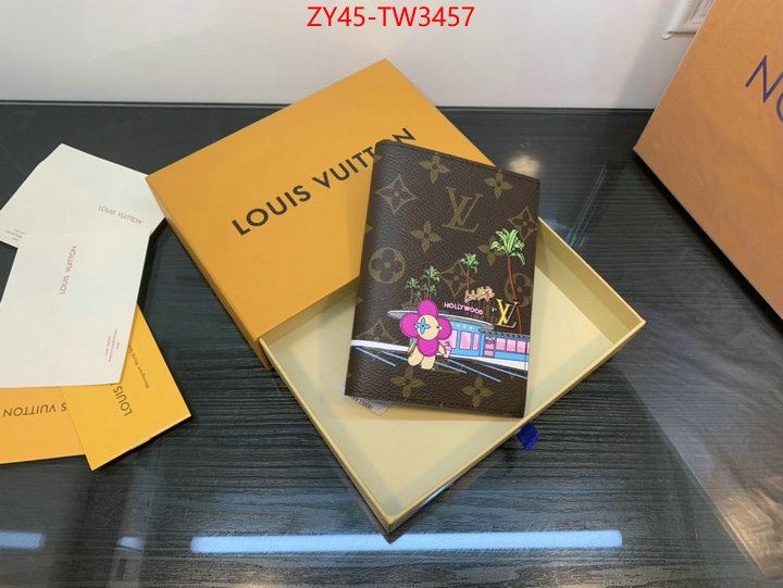 LV Bags(4A)-Wallet,high quality replica ,ID: TW3457,$: 45USD