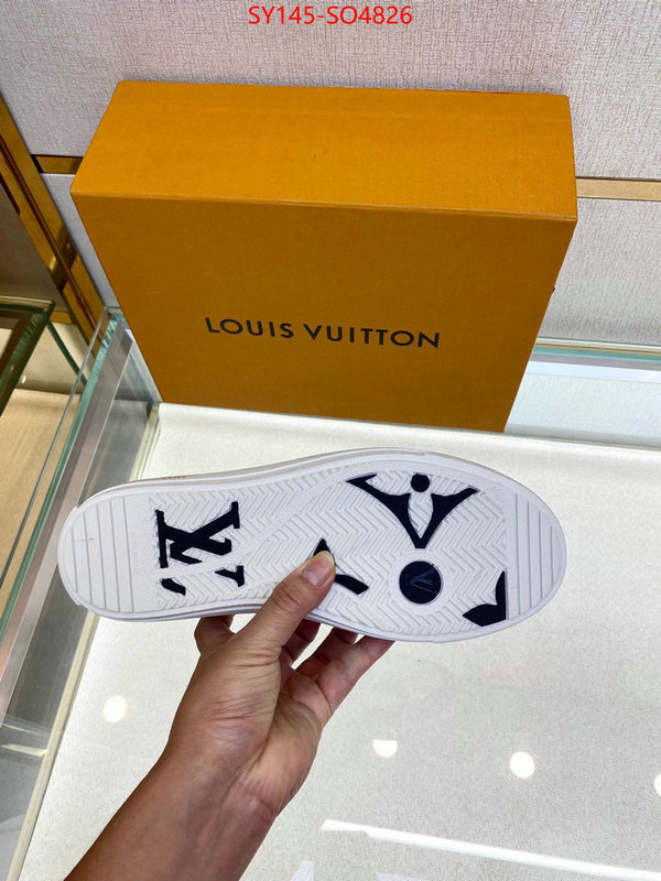 Men Shoes-LV,top quality designer replica , ID: SO4826,$: 145USD