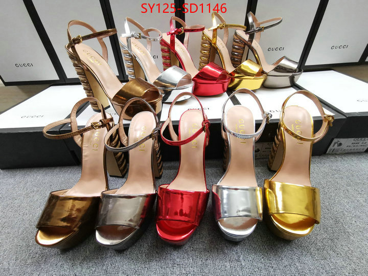 Women Shoes-Gucci,replcia cheap from china , ID: SD1146,$: 125USD