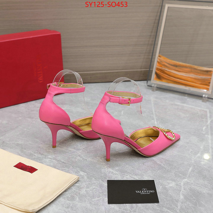 Women Shoes-Valentino,aaaaa+ class replica , ID: SO453,$: 125USD