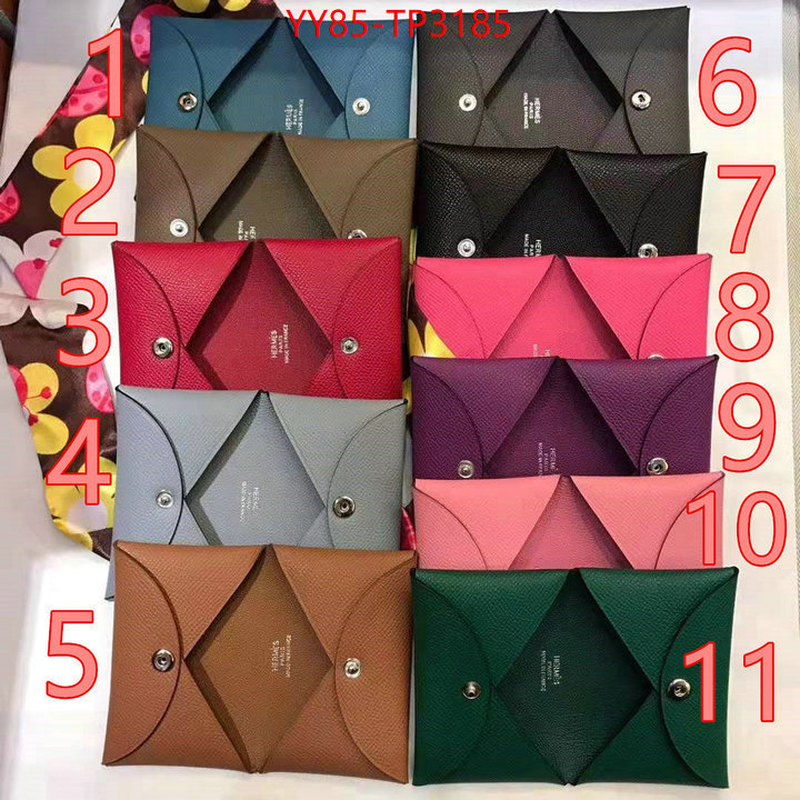 Hermes Bags(TOP)-Wallet-,aaaaa quality replica ,ID: TP3185,$: 85USD
