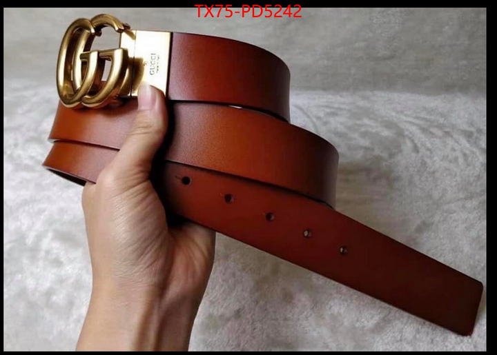 Belts-Gucci,replica us , ID: PD5242,$: 75USD