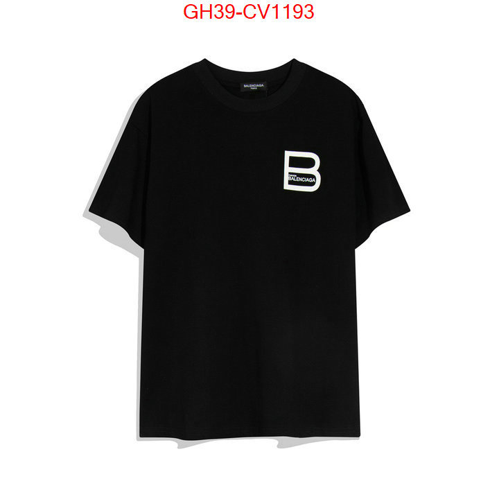 Clothing-Balenciaga,2023 aaaaa replica customize , ID: CV1193,$: 39USD