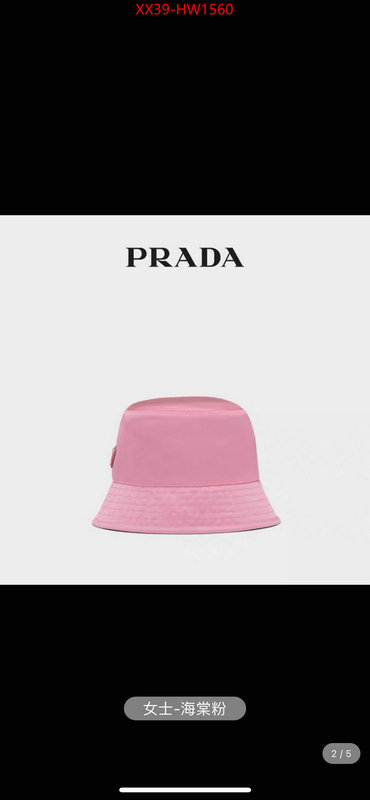 Cap (Hat)-Prada,best quality replica , ID: HW1560,$: 39USD