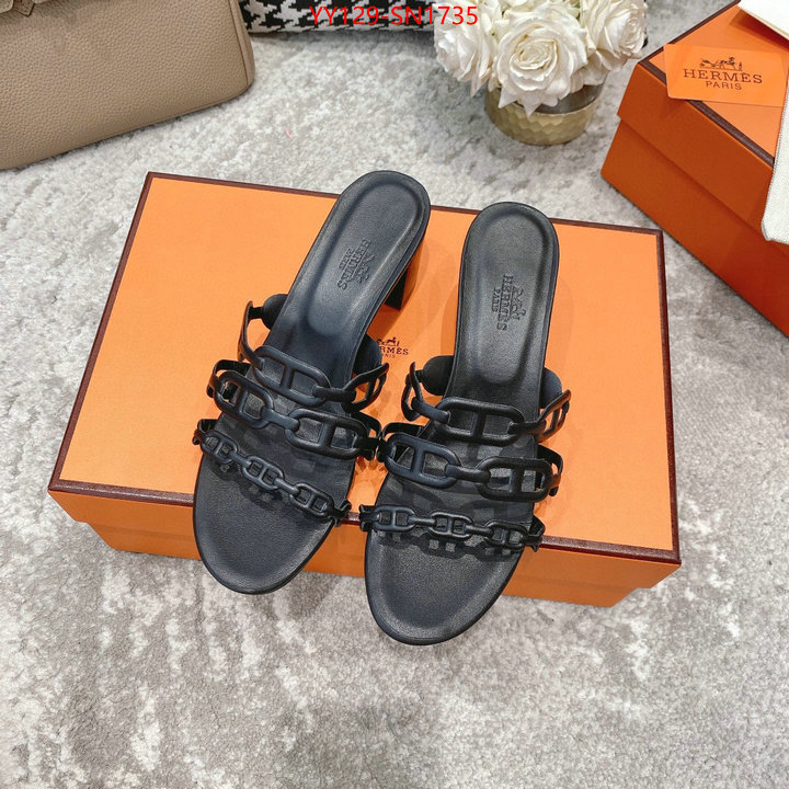 Women Shoes-Hermes,best quality replica , ID: SN1735,$: 129USD
