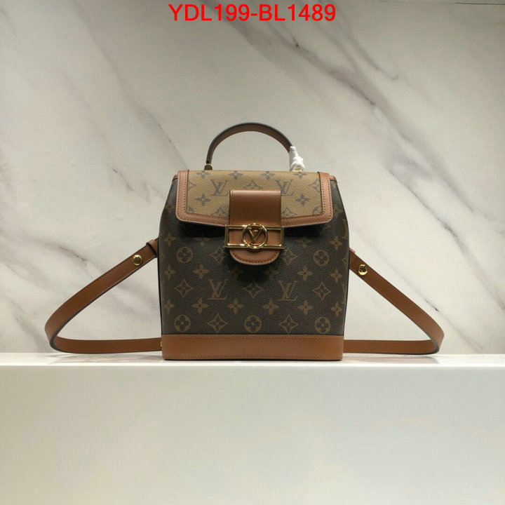 LV Bags(TOP)-Backpack-,ID: BL1489,$: 199USD