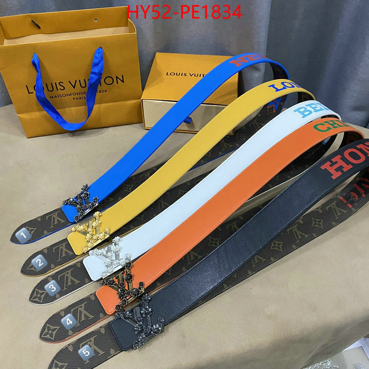 Belts-LV,the best quality replica , ID: PE1834,$: 52USD