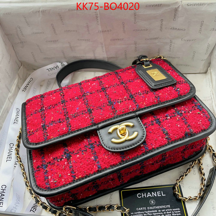 Chanel Bags(4A)-Diagonal-,ID: BO4020,$: 75USD