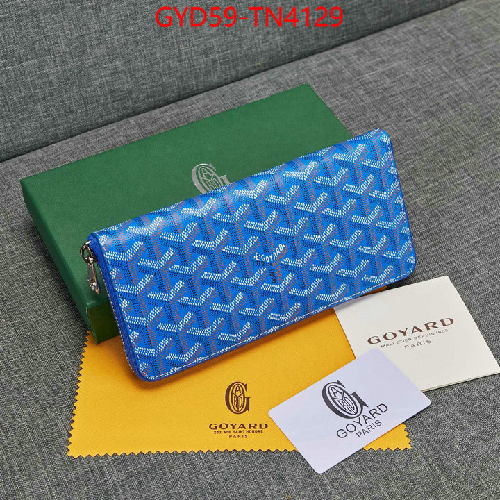 Goyard Bags(4A)-Wallet,aaaaa replica designer ,ID: TN4129,$: 59USD