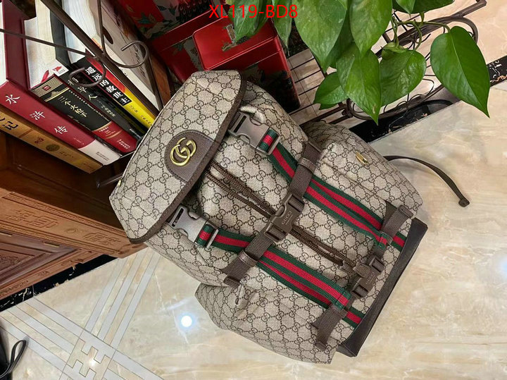 Gucci Bags(4A)-Backpack-,replicas buy special ,ID: BD8,$: 119USD