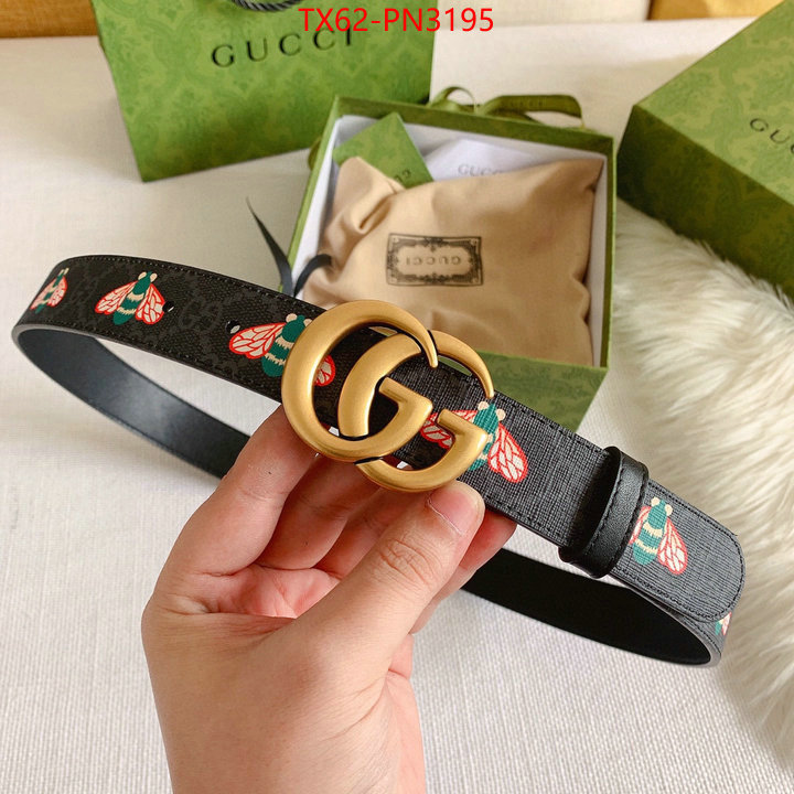 Belts-Gucci,fake , ID: PN3195,$: 62USD