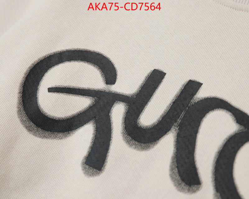 Clothing-Gucci,replica sale online , ID: CD7564,$: 75USD