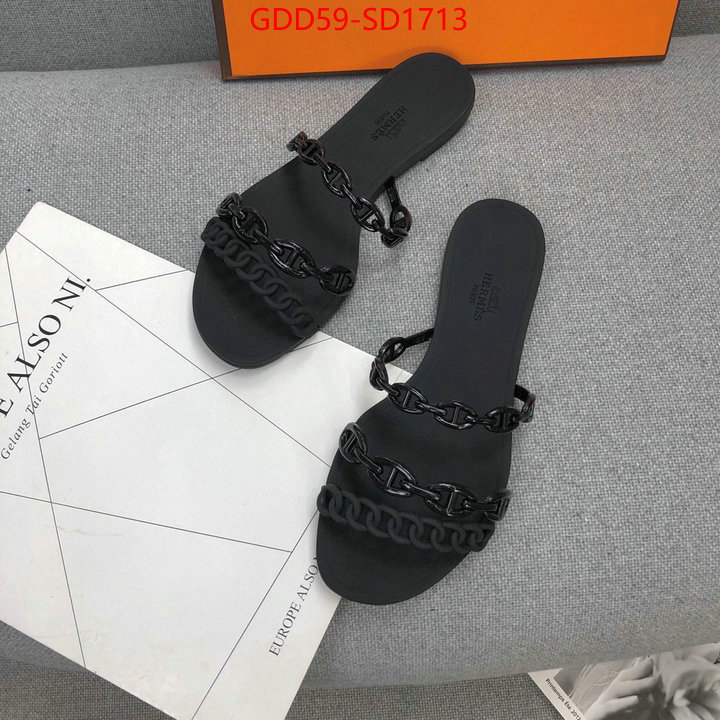 Women Shoes-Hermes,cheap high quality replica , ID: SD1713,$: 59USD