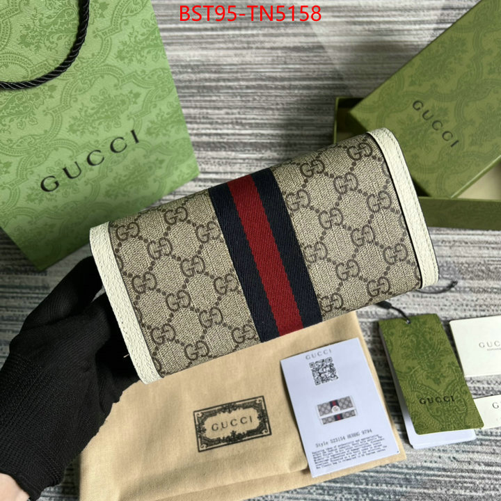 Gucci Bags(TOP)-Wallet-,ID: TN5158,$: 95USD