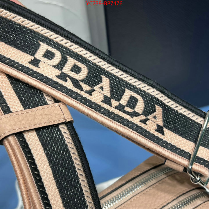 Prada Bags(TOP)-Diagonal-,ID: BP7476,$: 239USD