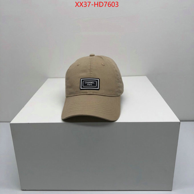 Cap (Hat)-Chanel,brand designer replica , ID: HD7603,$: 37USD