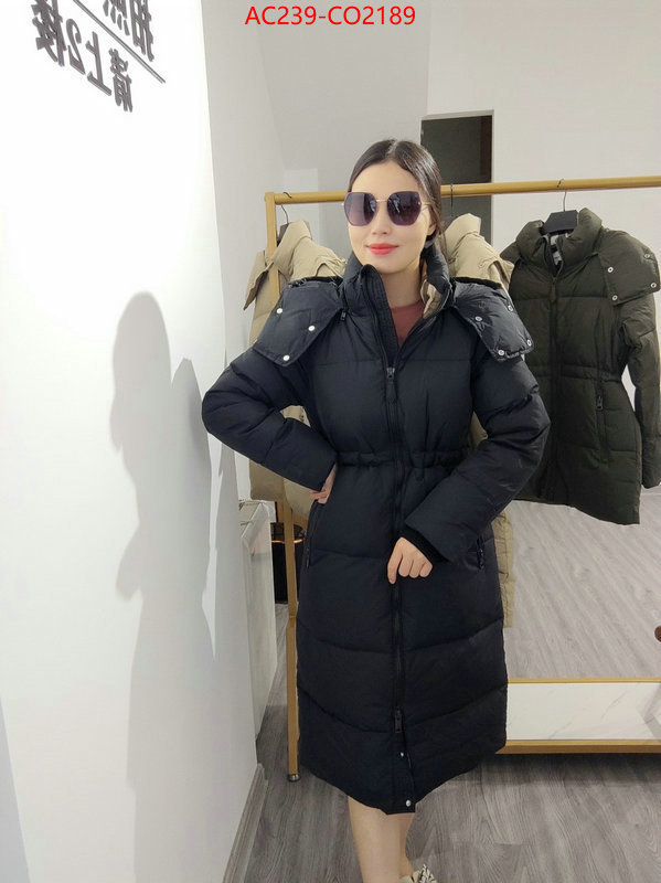 Down jacket Women-Burberry,wholesale imitation designer replicas , ID: CO2189,$: 239USD