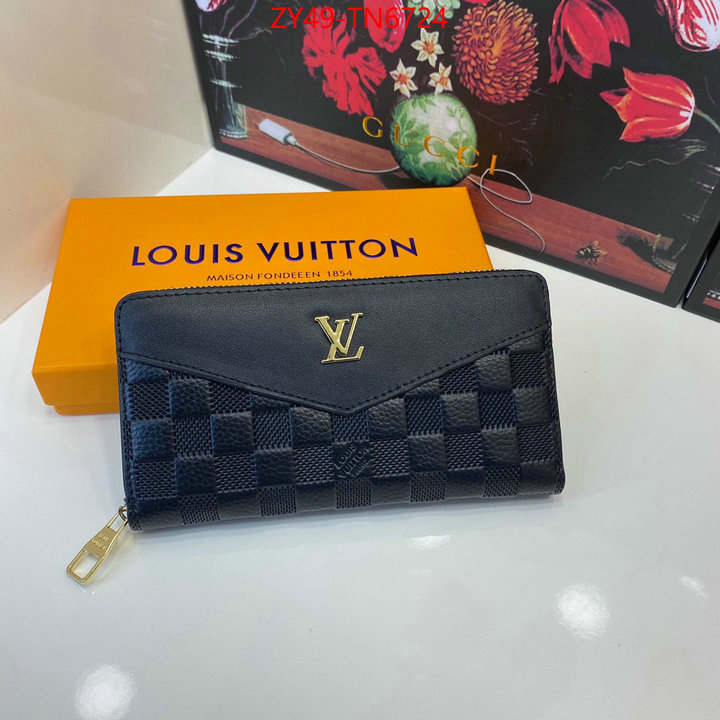 LV Bags(4A)-Wallet,ID: TN6724,$: 49USD