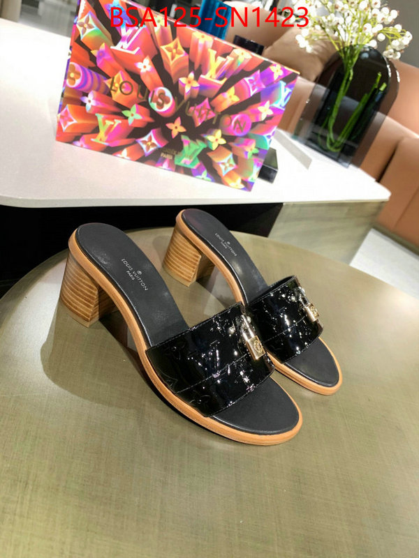 Women Shoes-LV,designer fake , ID: SN1423,$: 125USD