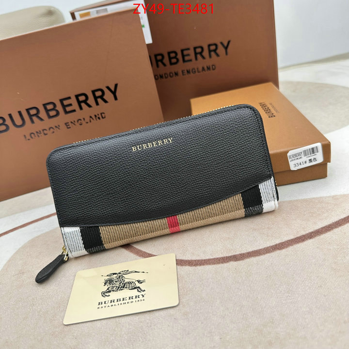 Burberry Bags(4A)-Wallet,what is aaaaa quality ,ID: TE3481,$: 49USD