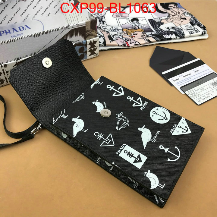 Prada Bags(TOP)-Diagonal-,ID: BL1063,$: 99USD