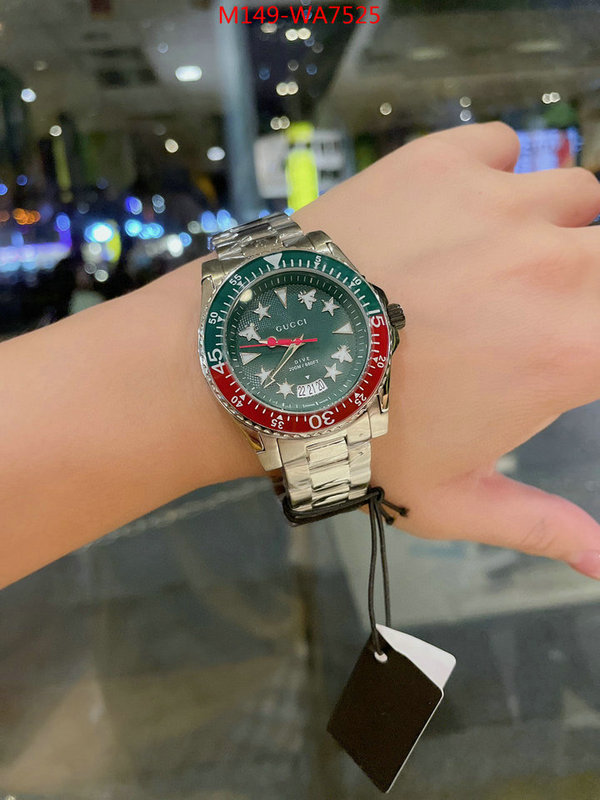 Watch(4A)-Gucci,find replica ,ID: WA7525,$: 149USD