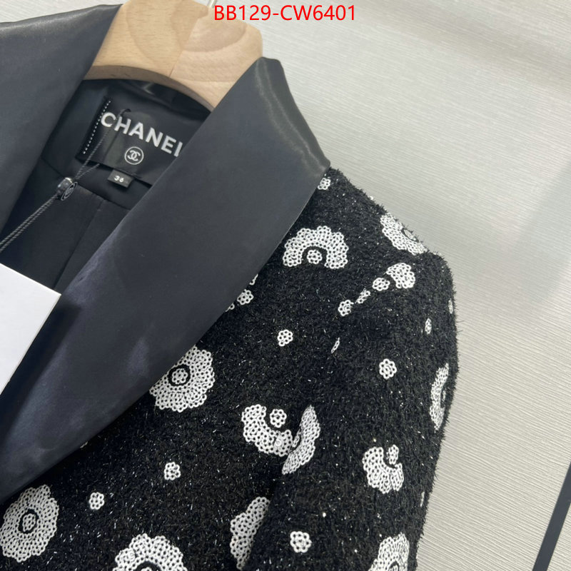 Clothing-Chanel,shop the best high quality ,ID: CW6401,$: 129USD