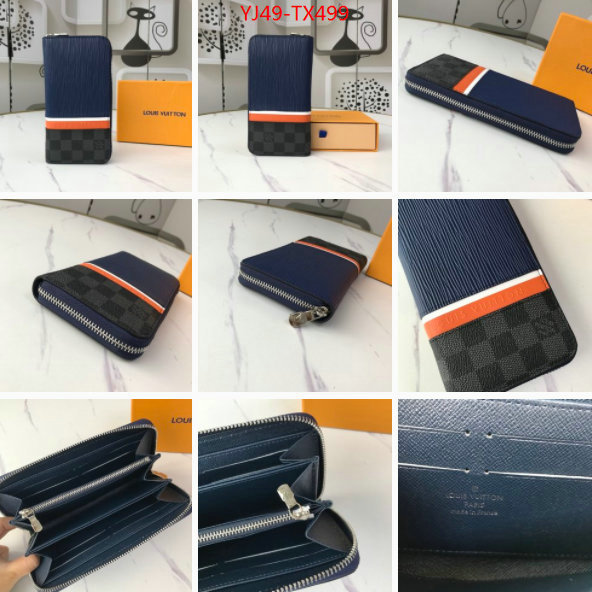 LV Bags(4A)-Wallet,ID: TX499,$: 49USD