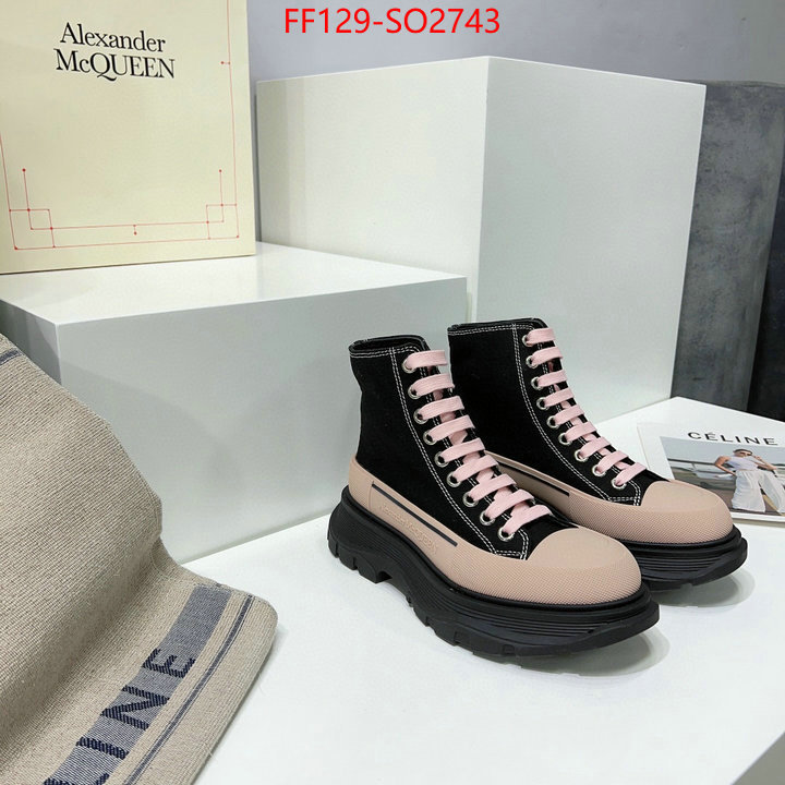 Women Shoes-Alexander McQueen,best quality designer , ID: SO2743,$: 129USD