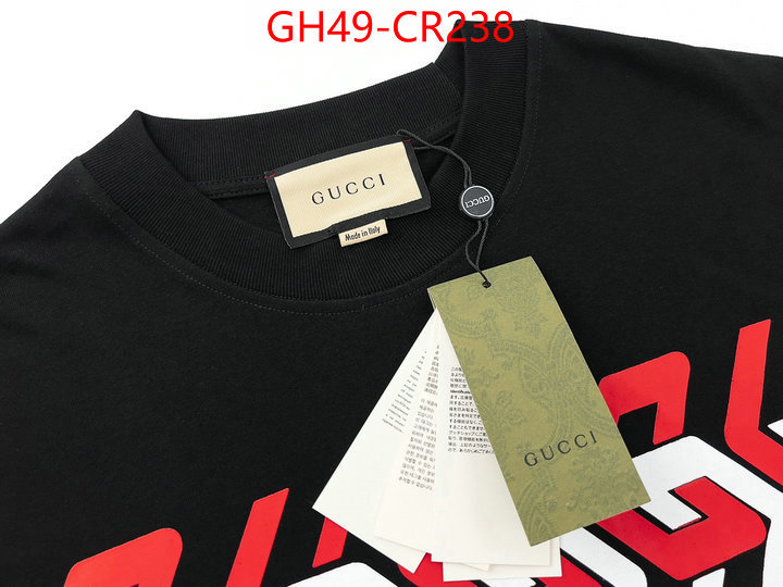 Clothing-Gucci,designer , ID: CR238,$: 49USD