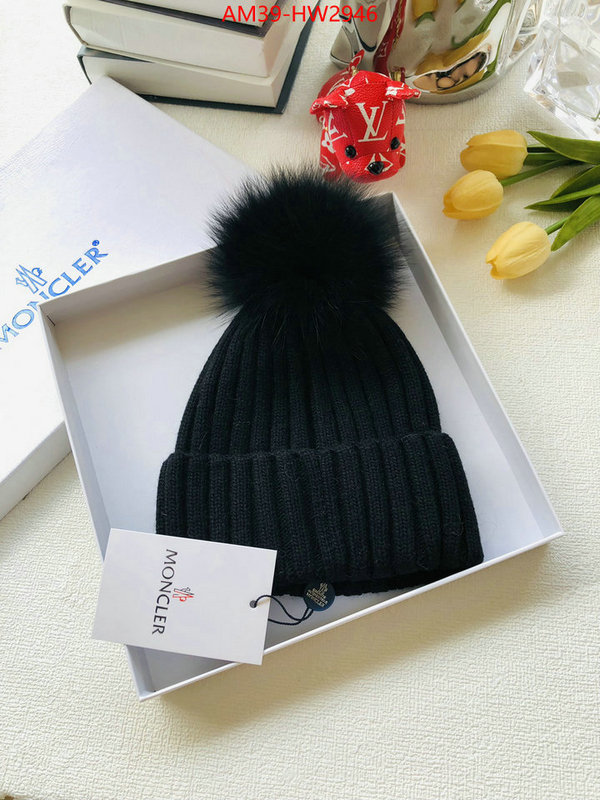 Cap (Hat)-Moncler,mirror copy luxury , ID: HW2946,$: 39USD