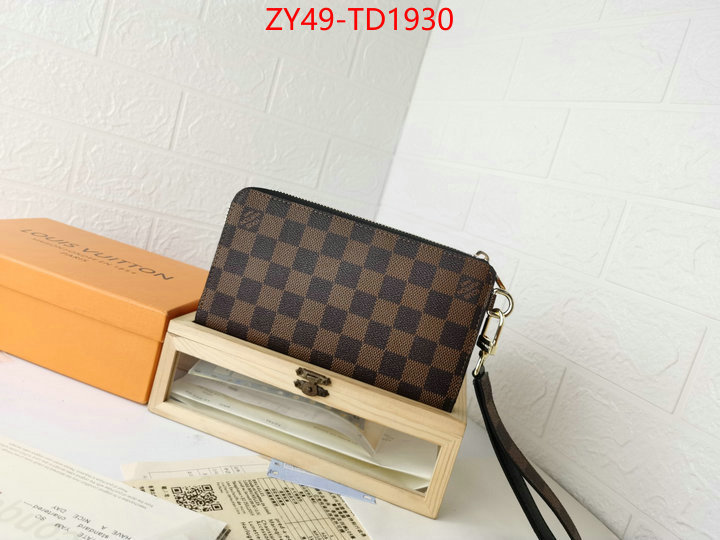 LV Bags(4A)-Wallet,ID: TD1930,$: 49USD