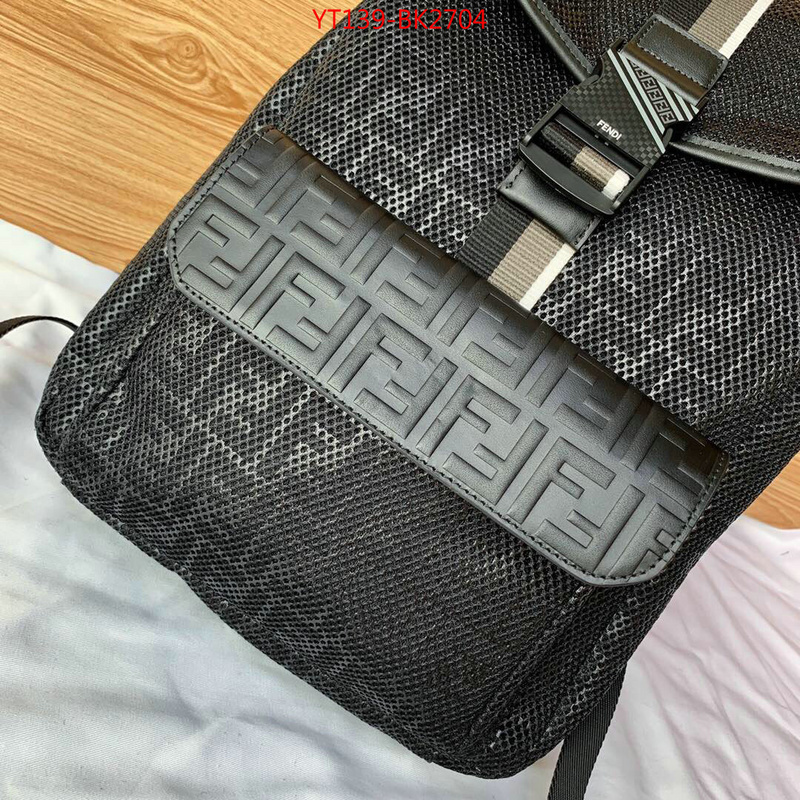 Fendi Bags(4A)-Backpack-,aaaaa class replica ,ID: BK2704,$:139USD