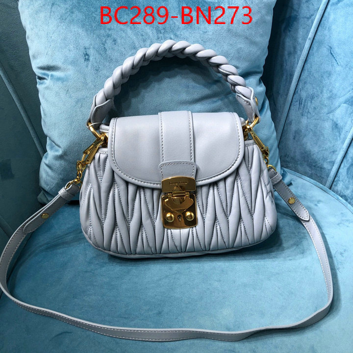 Miu Miu Bags(TOP)-Diagonal-,wholesale sale ,ID: BN273,$: 289USD