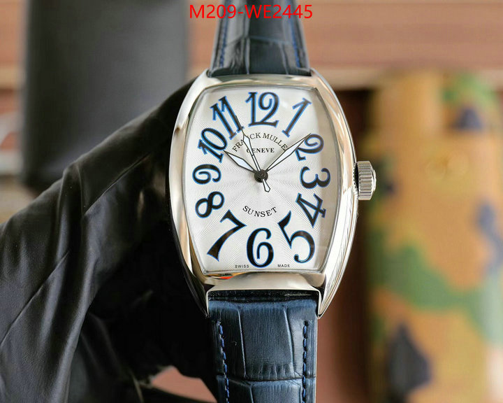 Watch(TOP)-Franck Muller,new 2023 , ID: WE2445,$: 209USD