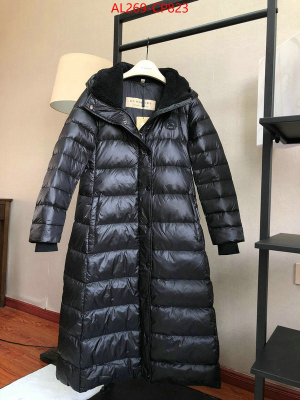 Down jacket Women-Burberry,best quality replica , ID: CP823,$:269USD