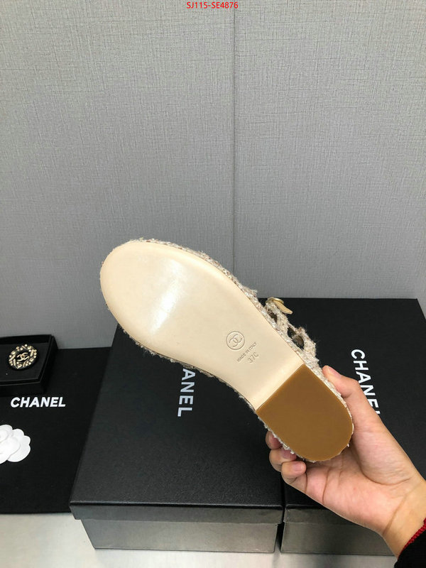 Women Shoes-Chanel,high quality , ID: SE4876,$: 115USD