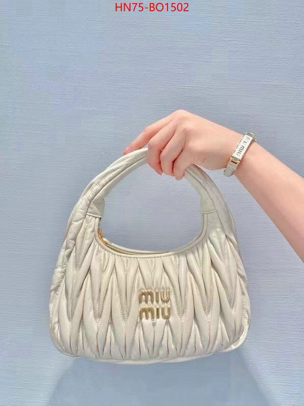 Miu Miu Bags(4A)-Handbag-,top quality fake ,ID: BO1502,$: 75USD