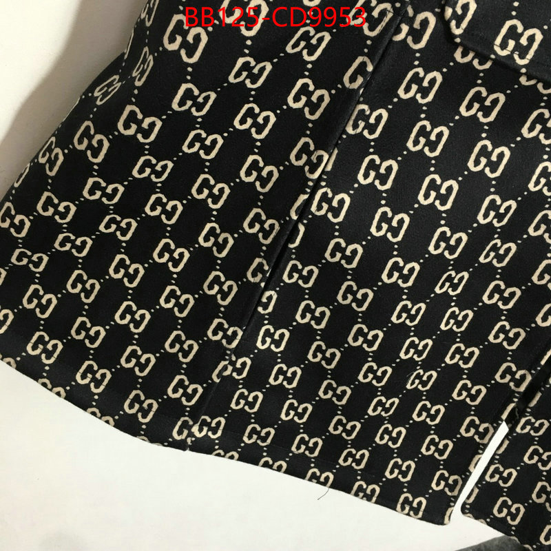 Clothing-Gucci,how to find designer replica , ID: CD9953,$: 125USD