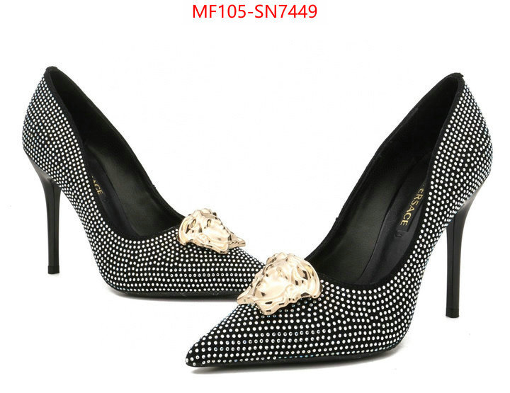 Women Shoes-Versace,shop cheap high quality 1:1 replica , ID: SN7449,$: 105USD