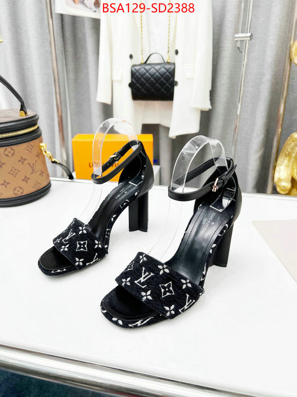 Women Shoes-LV,fake designer , ID: SD2388,$: 129USD