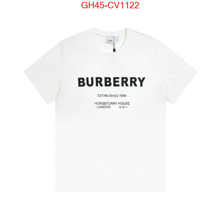 Clothing-Burberry,2023 luxury replicas , ID: CV1122,$: 45USD