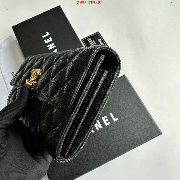 Chanel Bags(4A)-Wallet-,ID: TE3422,$: 55USD